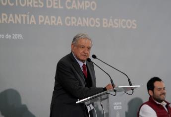 Anuncia AMLO precios de garantía para rescate del campo