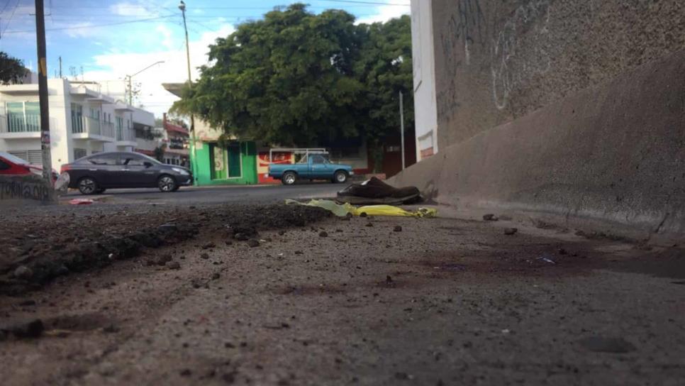 Balean a vecino de la 5 de Mayo en Culiacán