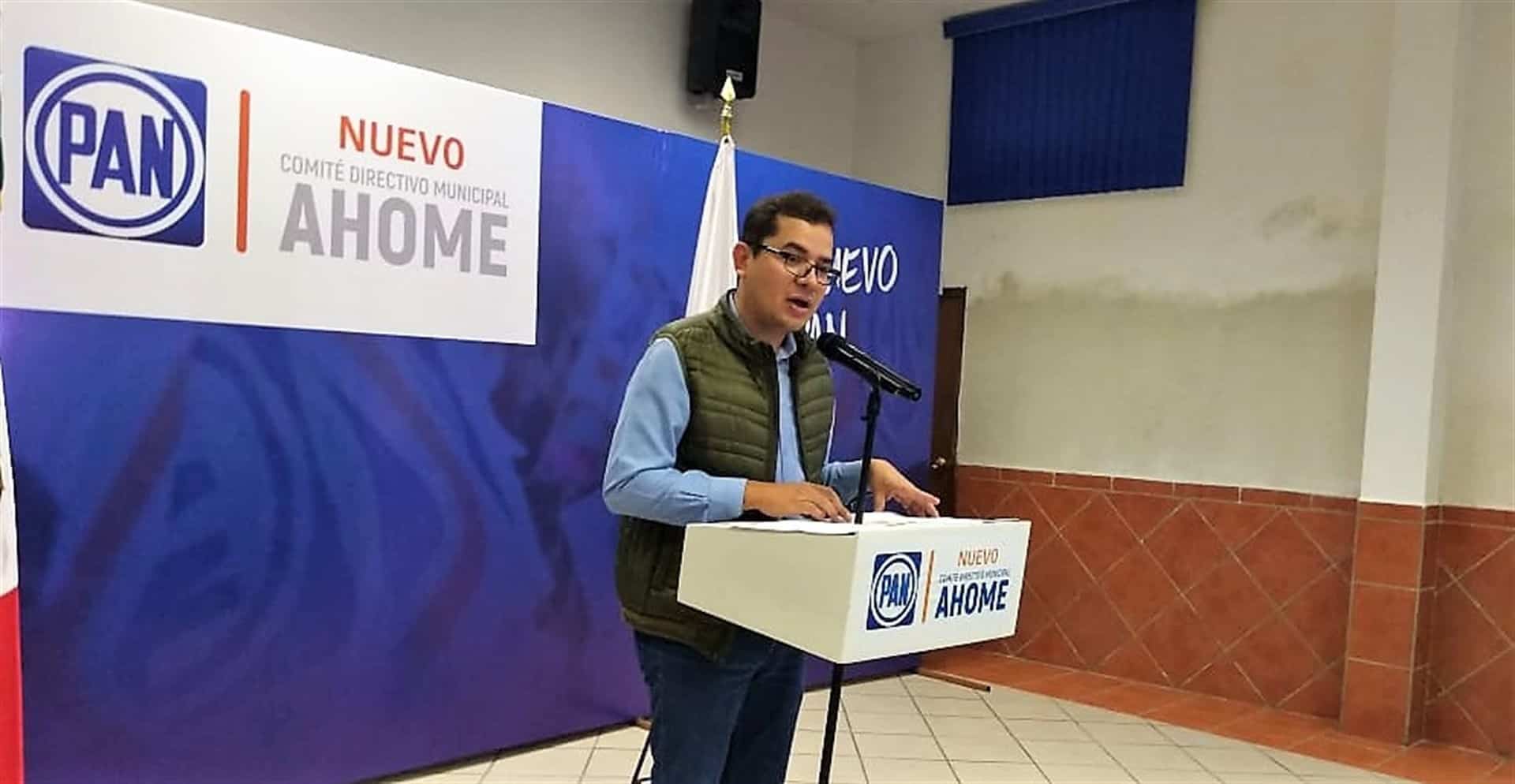 Ariel Aguilar Algándar, Presidente del Comité Municipal del PAN.