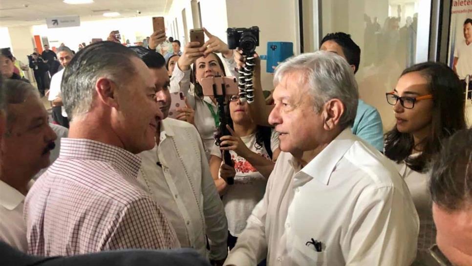 Presas Picachos y Santa María, temas a tratar con López Obrador: Quirino