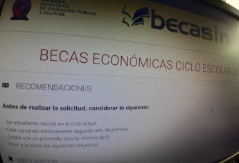 Publica SEPyC lista de beneficiarios de Becasin