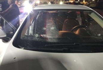 Balean automóvil de “El Mijis” en San Luis Potosí