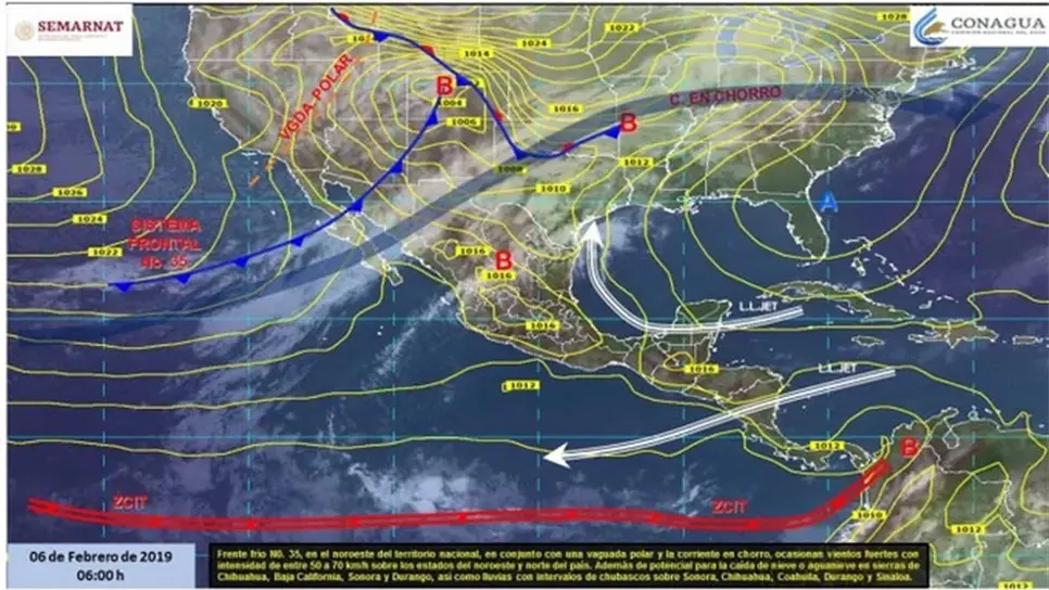 FOTO: Twitter @conagua_clima