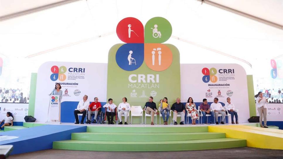 Inauguran Centro Regional de Rehabilitación Integral en Mazatlán