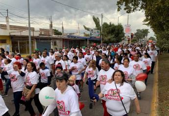 Realizan con éxito la XXVII Caminata Malova