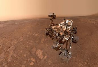 Robot explorador Curiosity toma video en 360 grados de Marte