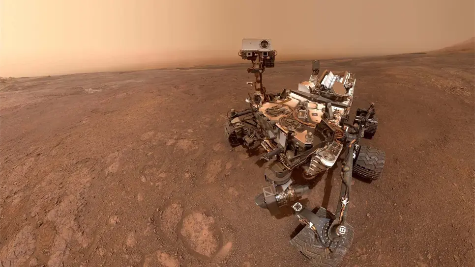 FOTO: Twitter @MarsCuriosity