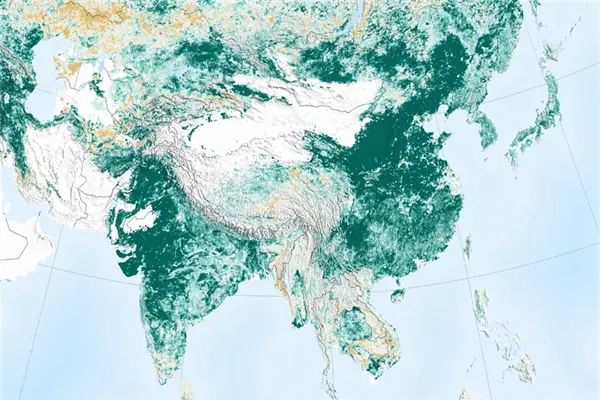 Destaca NASA que planeta Tierra es más verde que hace 20 años