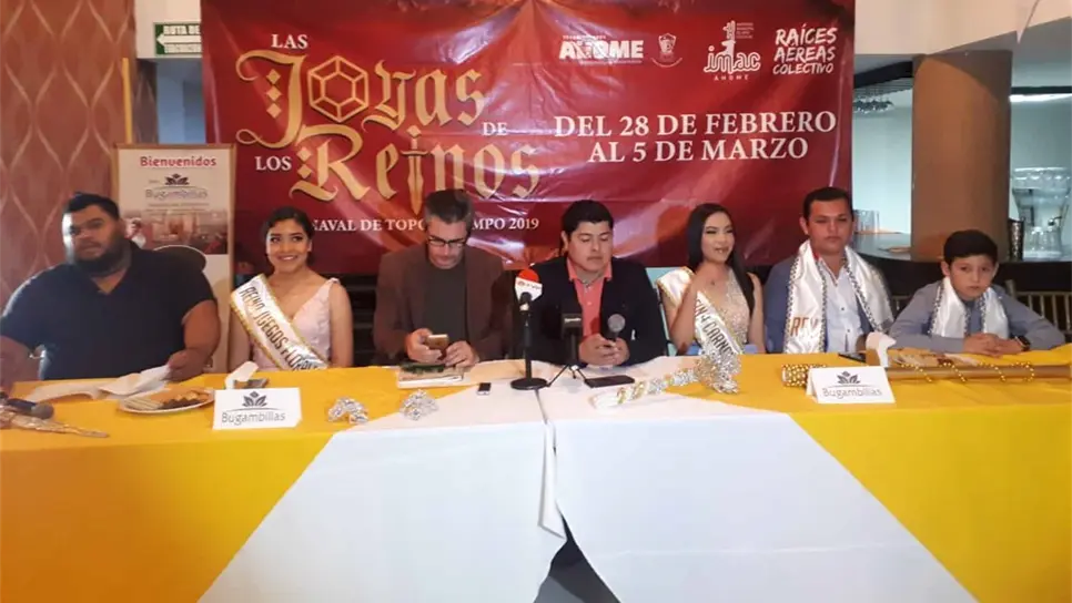 Presentan programación oficial del Carnaval de Topolobampo 2019