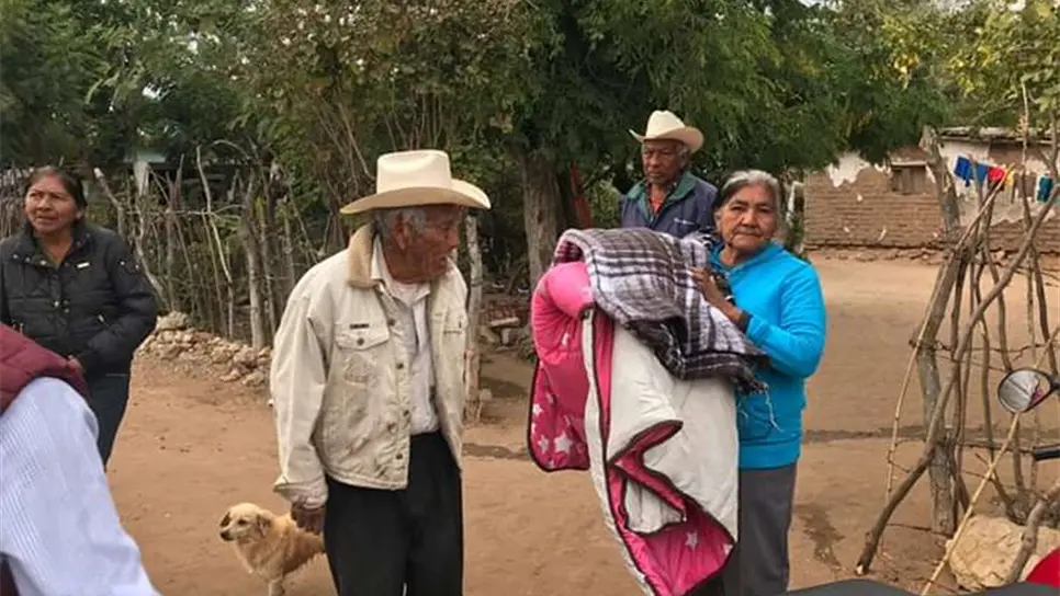 Sedesol ha entregado más de 27 mil apoyos a familias por frío