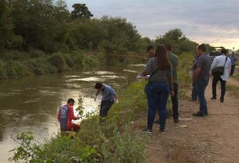 Encuentran cadáver flotando en canal Recursos Hidráulicos