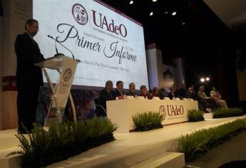 Rectora de la UAdeO rinde su primer informe de labores