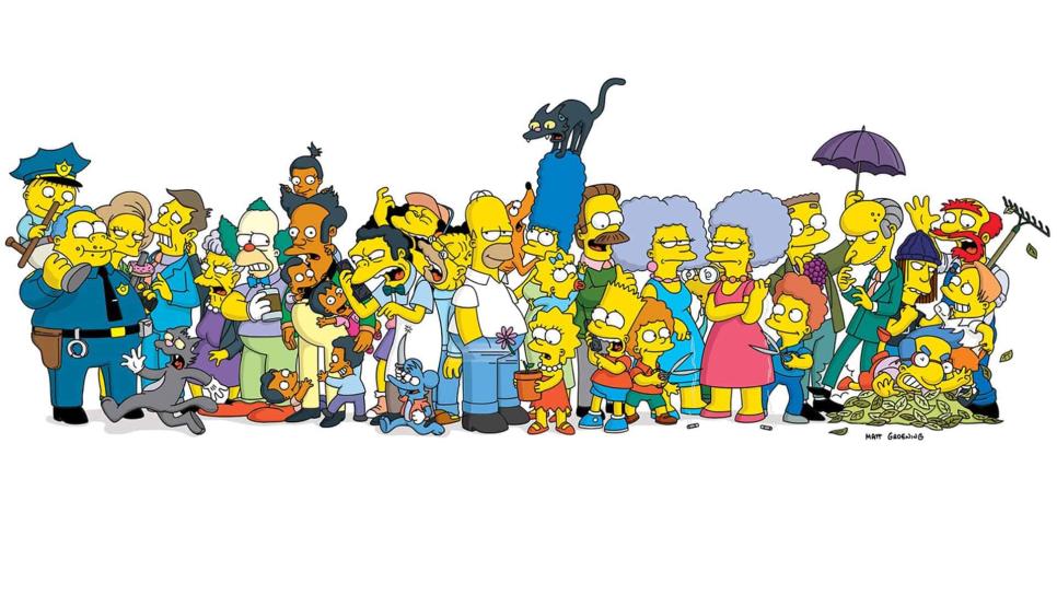 Celebrarán a “Los Simpson” con el especial “30 personajes”