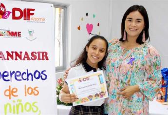 Dania Castillo representará a Ahome en el Niño DIFusor 2019