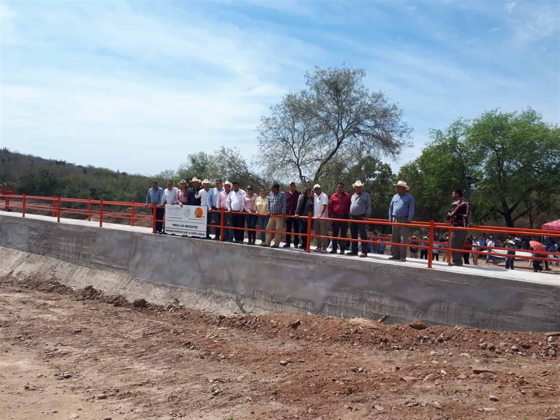 Inaugura Nubia Ramos el represo Los Mezquites