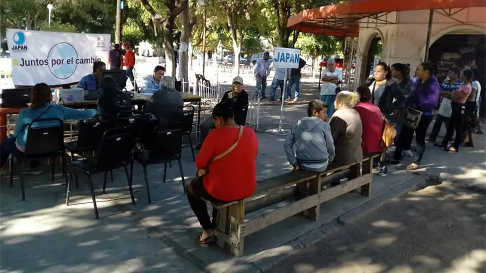 Descuento del 100% en multas y recargos para morosos de JAPAN