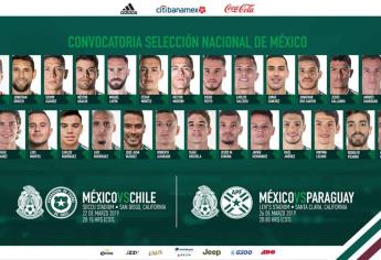 Martino llama al Tri a europeos y base del Monterrey ante Paraguay y Chile