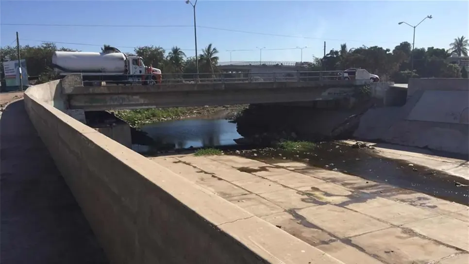 Persiste el riesgo de inundaciones por obra inconclusa