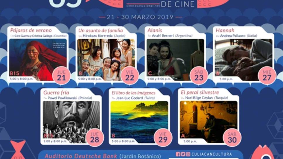 Inicia Muestra Internacional de Cine en el Jardín Botánico de Culiacán