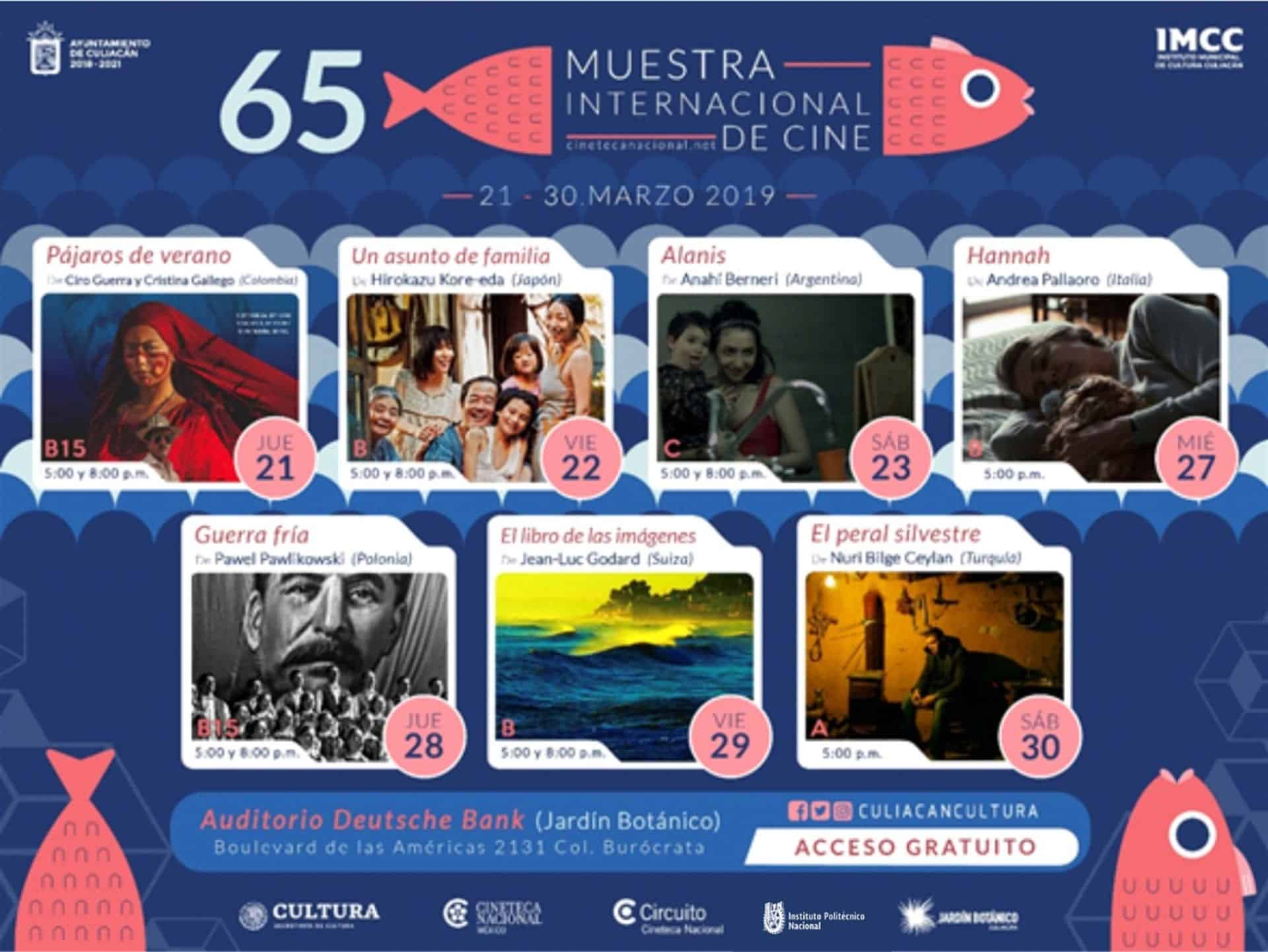 Inicia Muestra Internacional de Cine en el Jardín Botánico de Culiacán