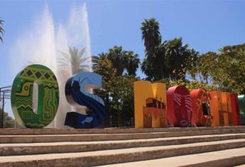 Develan letras de Los Mochis en el Jardín Botánico