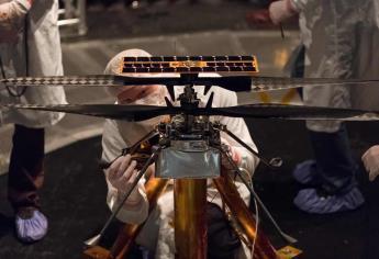 Helicóptero de Marte realiza de manera exitosa pruebas de vuelo