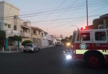 Conato de incendio moviliza cuerpos de rescate en Culiacán