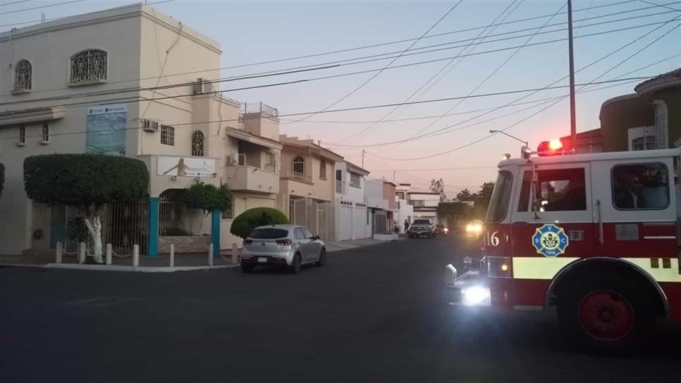 Conato de incendio moviliza cuerpos de rescate en Culiacán