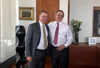 Provechosa la reunión con canciller Marcelo Ebrard: gobernador
