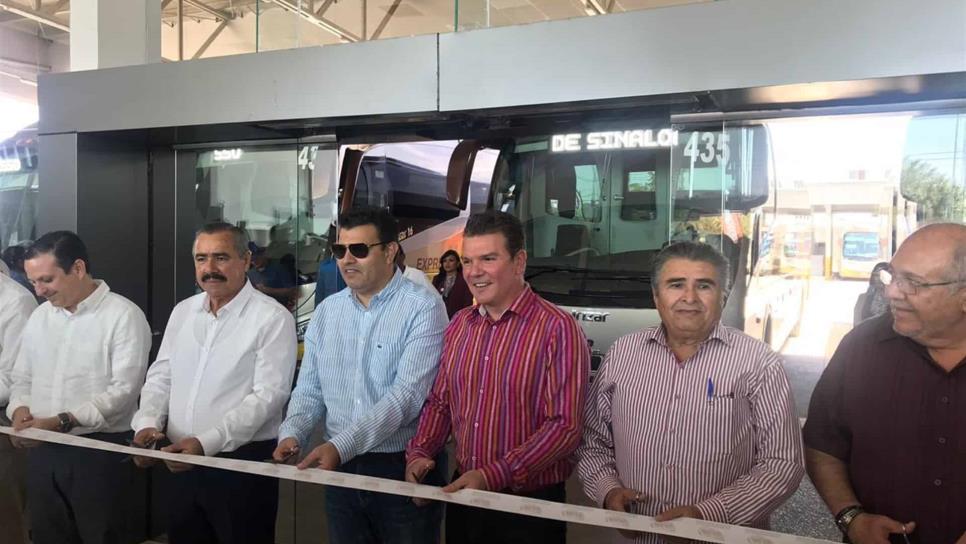 Inauguran nuevas instalaciones central de autobuses en Mazatlán