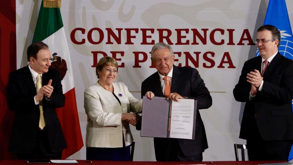 México y ONU firman acuerdo de derechos humanos para formación de la Guardia Nacional