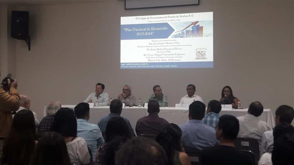 Confían economistas de Sinaloa en Plan Nacional de Desarrollo