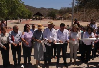 Inaugura gobernador el Parque Lineal El Vado de Choix