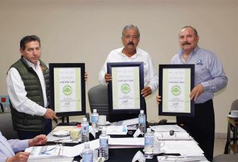 Recibe JAPAC títulos de asignación y certificados de calidad ambiental