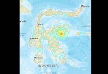 Terremoto de magnitud 6.8 azota Indonesia; hay alerta de de tsunami