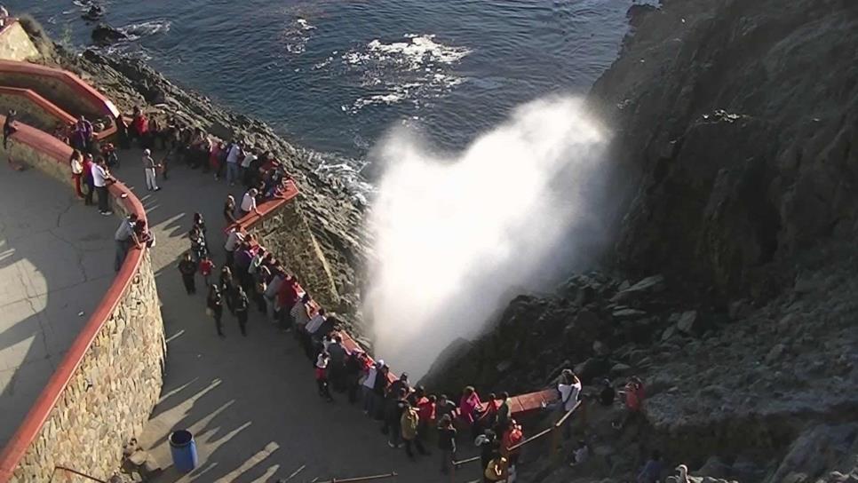 Esperan 70 mil visitantes en La Bufadora, BC durante Semana Santa