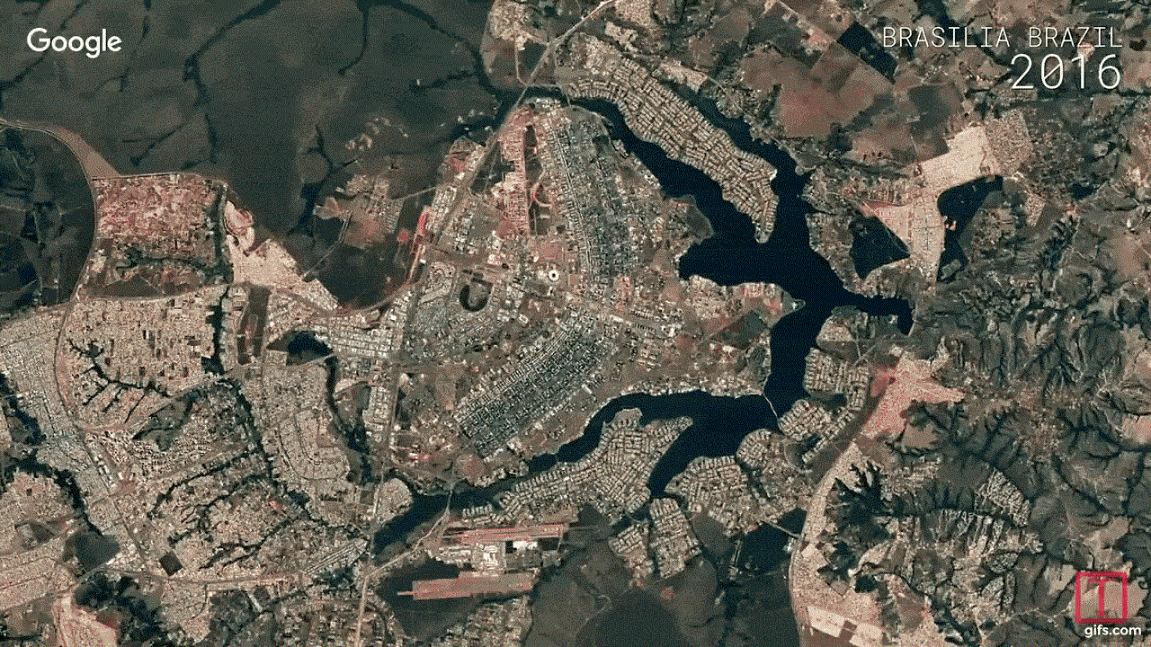 Google mostrará 35 años de cambios sobre la superficie del planeta