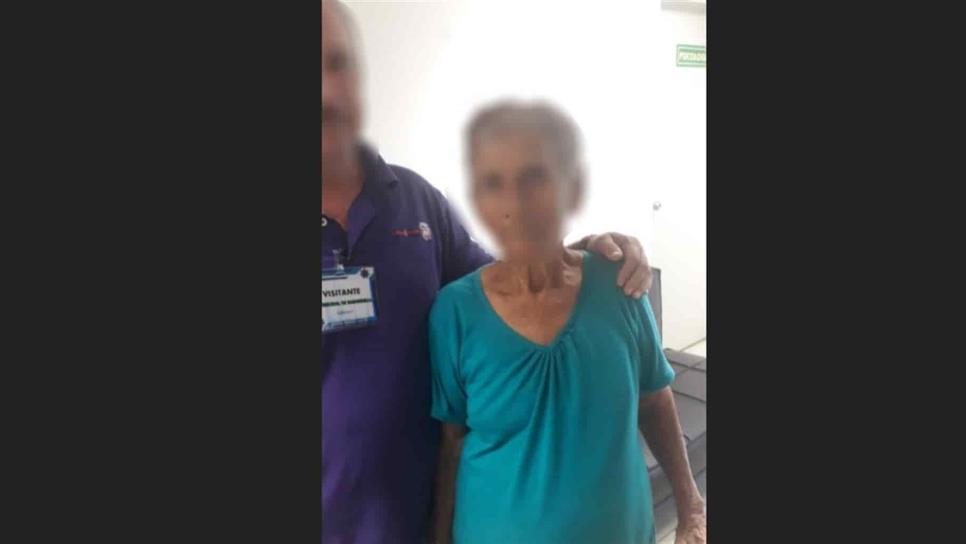 Abuelita olvida su domicilio y deambula por horas en Culiacán