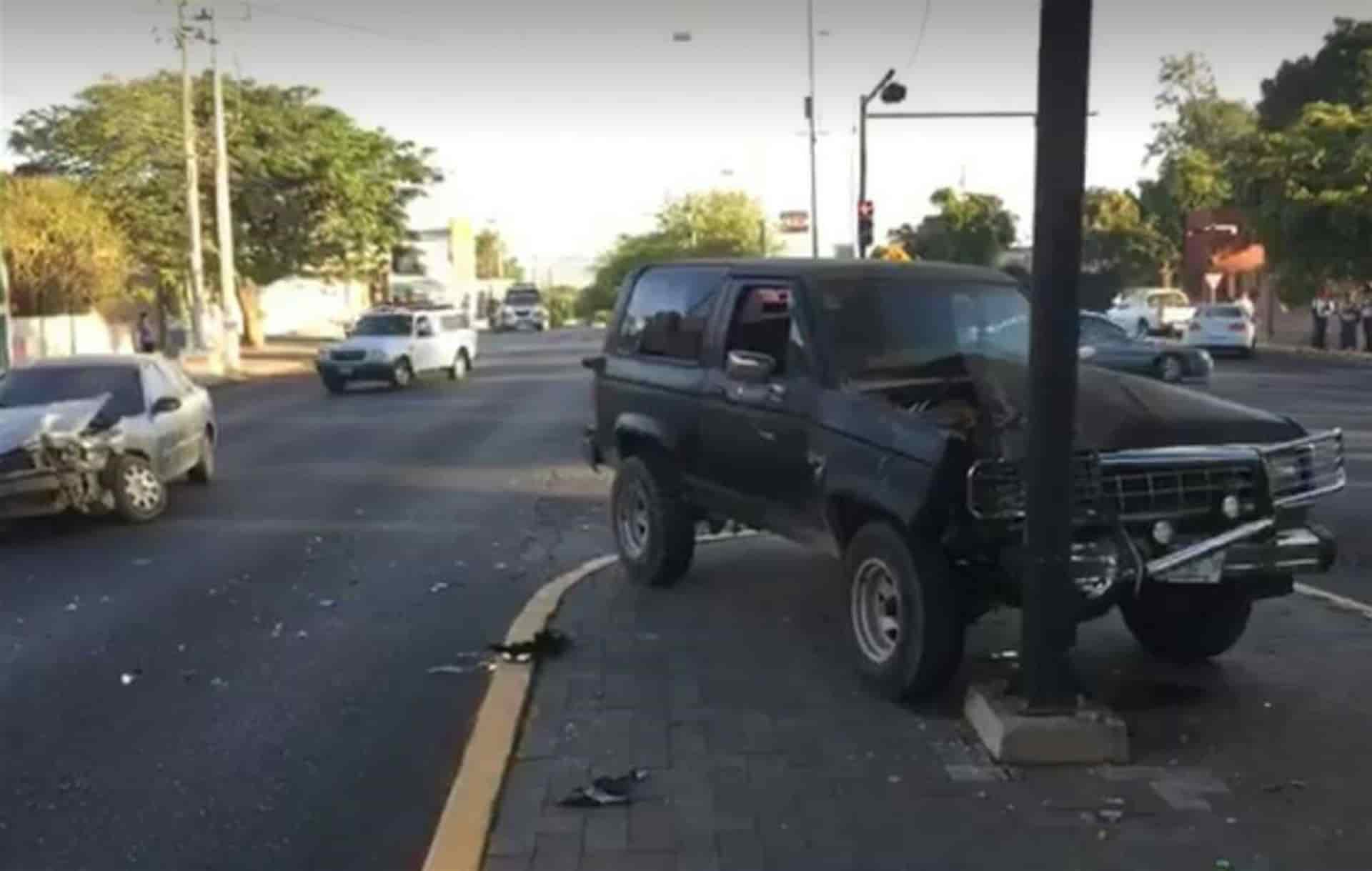 Choque deja a mujer en crisis