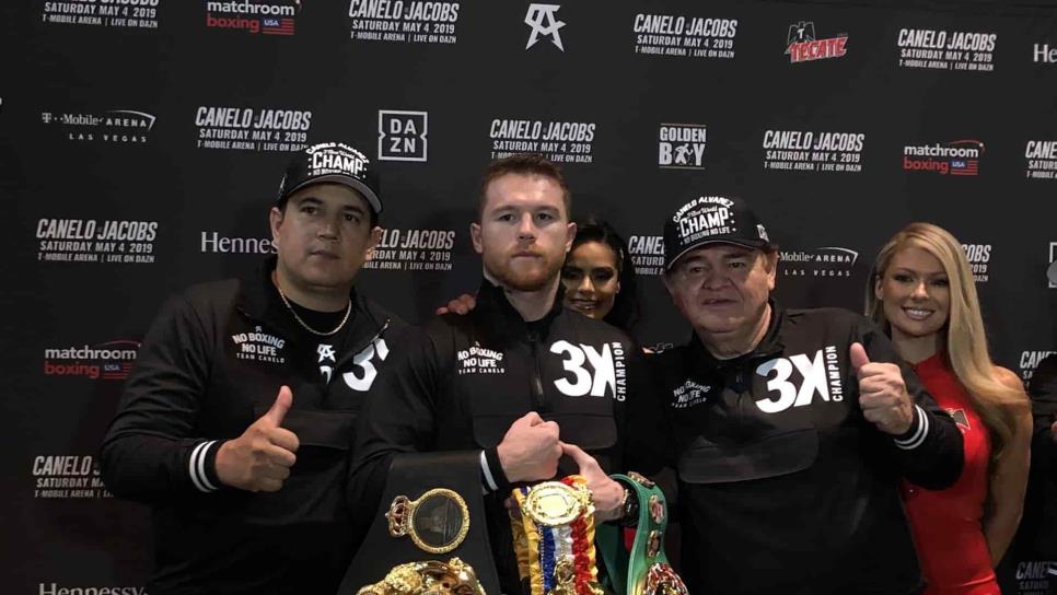 “Canelo” irradia confianza rumbo a pelea con Daniel Jacobs