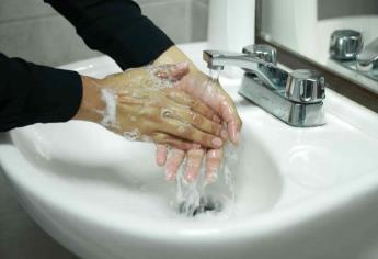 Señalan que adecuado lavado de manos debe durar unos 45 segundos