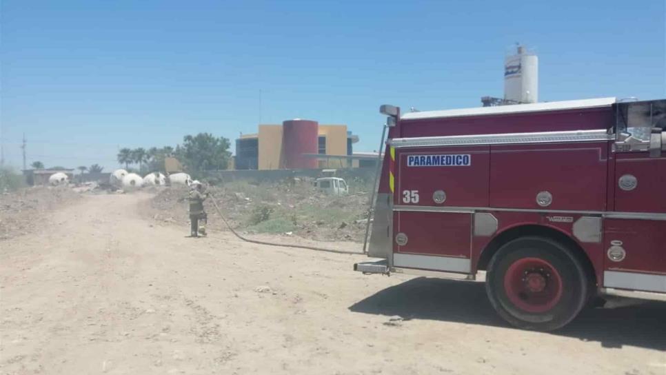 Incendio en cementera moviliza a Bomberos