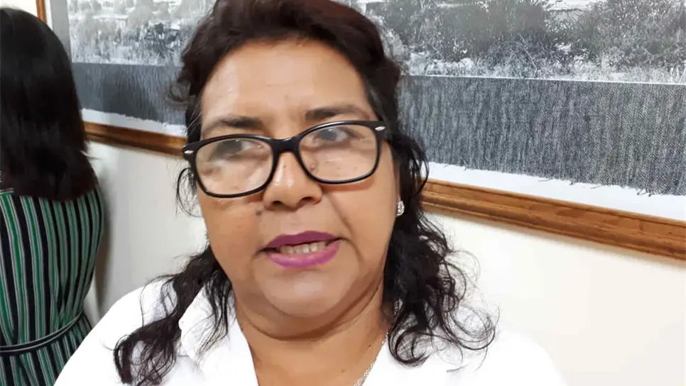 Reynalda Leyva Urías, Coordinadora de los cobanaros en la zona norte. FOTO: Jessi Jáuregui.