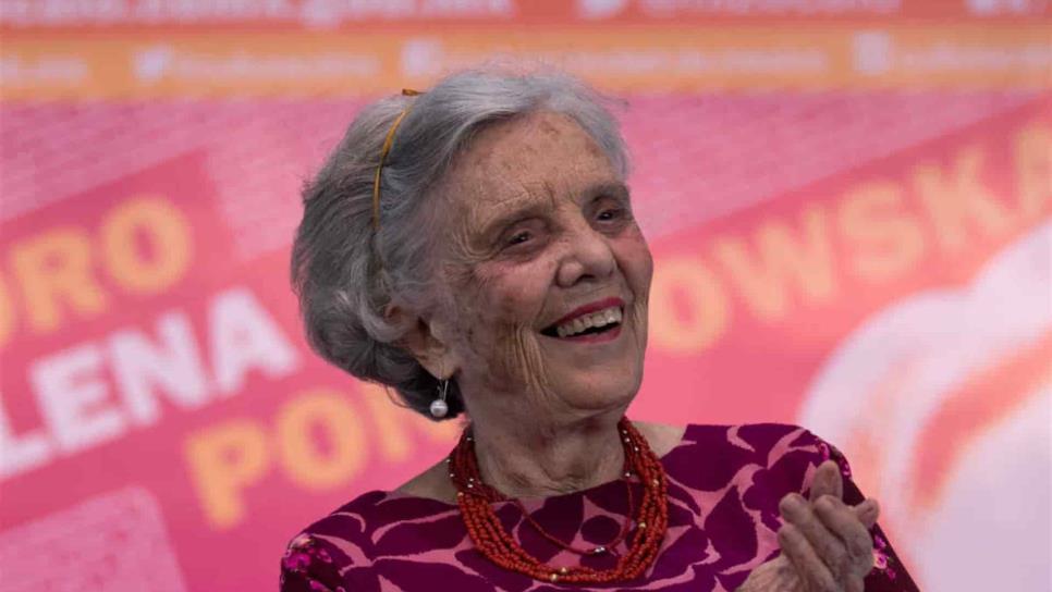 Elena Poniatowska, prolífica y multipremiada escritora mexicana