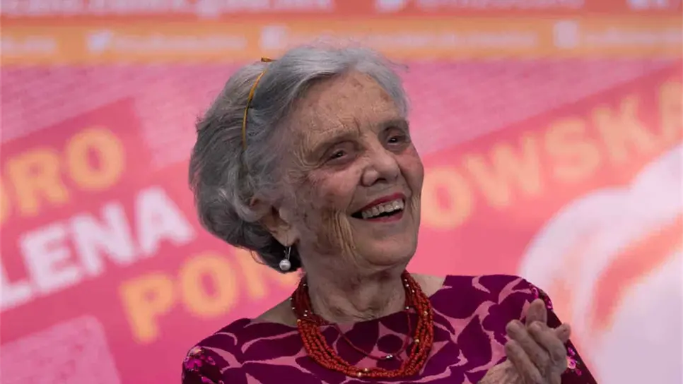 Elena Poniatowska, prolífica y multipremiada escritora mexicana