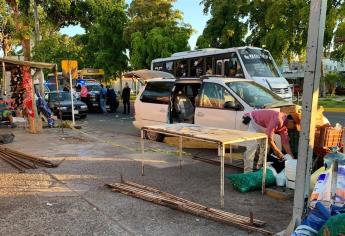 Balean a un hombre cuando instalaba su puesto en el tianguis