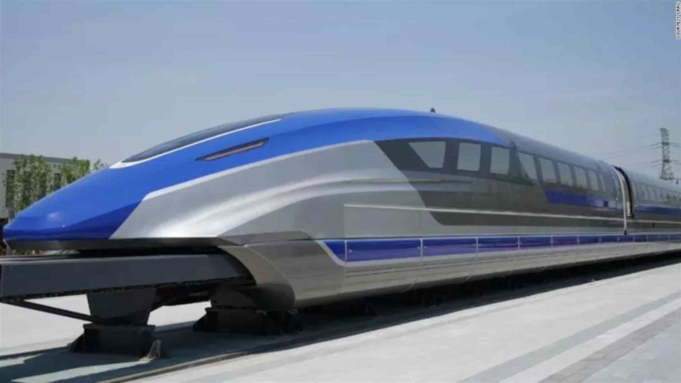 China desarrolla tren bala flotante que alcanzaría 600 km/h