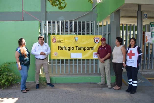 Protección Civil Instala Primer Refugio Temporal En Cobaes 02 Luz Noticias 