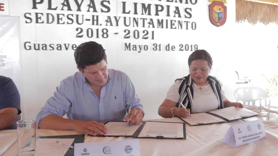 Van Sedesu y Ayuntamiento por certificación de playa Las Glorias