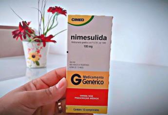 Exhorta Coepriss a evitar medicamentos con nimesulida